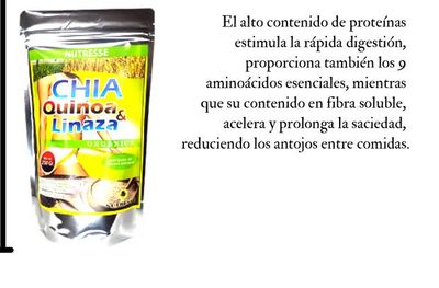 CHÍA, QUINOA Y LINAZA