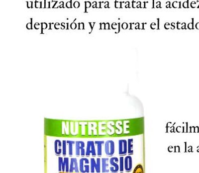 CITRATO DE MAGNESIO