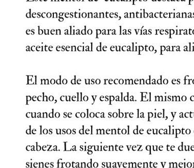 MENTOL CON EUCALIPTO